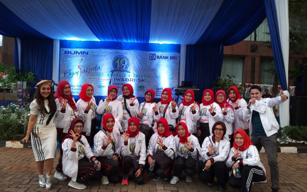 Funwalk IWABRI Jakarta 3 di HUT IWABRI ke 19