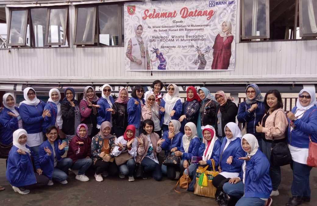 Wisata Bersama IWABRI Tk. Wil Banjarmasin & PERSIT KODAM VI Mulawarman