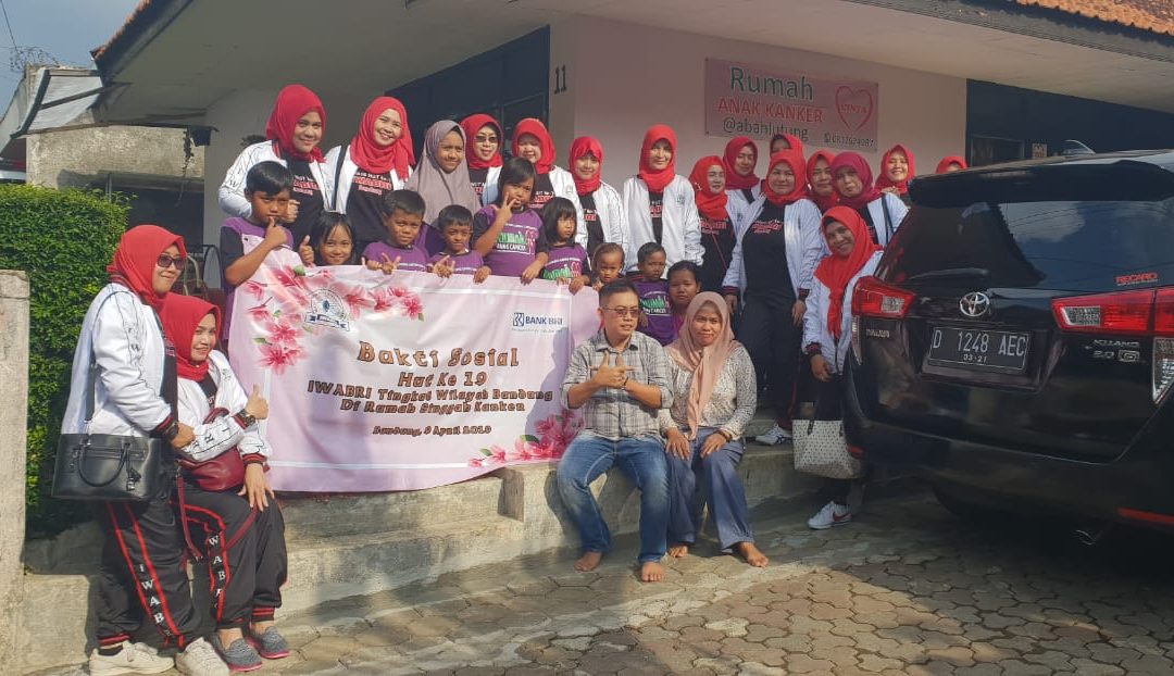 Bakti Sosial IWABRI Tk. Wil. Bandung 9 April 2019 Dalam Rangka HUT Ke 19