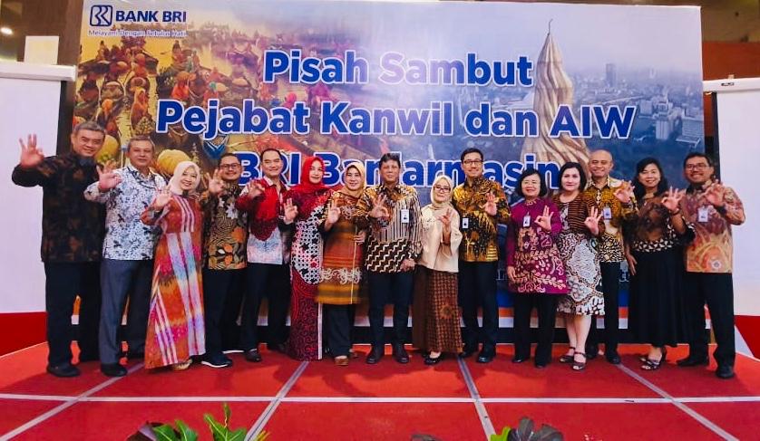 PISAH SAMBUT PEJABAT KANWIL dan AIW BRI BANJARMASIN