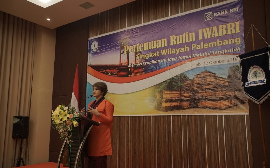 PERTEMUAN RUTIN IWABRI TINGKAT WILAYAH PALEMBANG, JAMBI 12 OKTOBER 2019