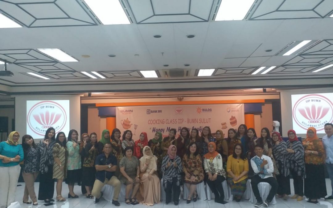 COOKING CLASS IWABRI TINGKAT WILAYAH MANADO BERSAMA IIP-BUMN SULUT