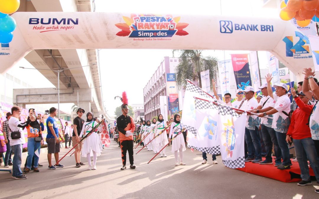 SEMARAK KEMERIAHAN HUT BRI 124 DAN PESTA RAKYAT SIMPEDES BRI KANWIL PALEMBANG