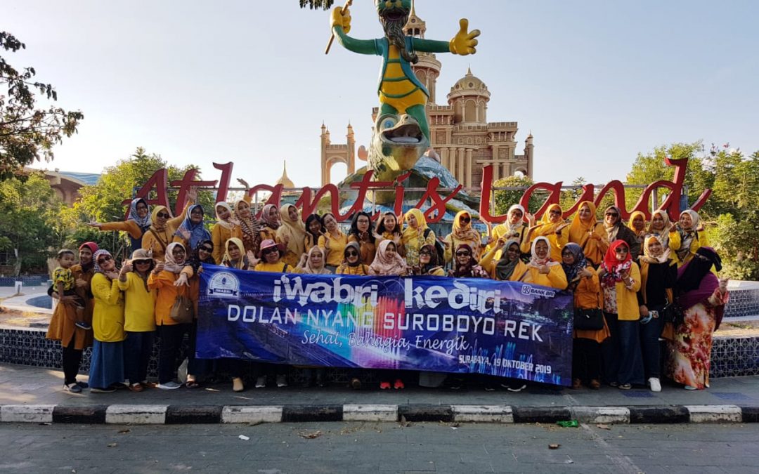 Pertemuan Rutin IWABRI Tingkat Cabang Kediri Wilayah Malang 19 Oktober 2019, sekaligus jalan-jalan bersama ke Surabaya