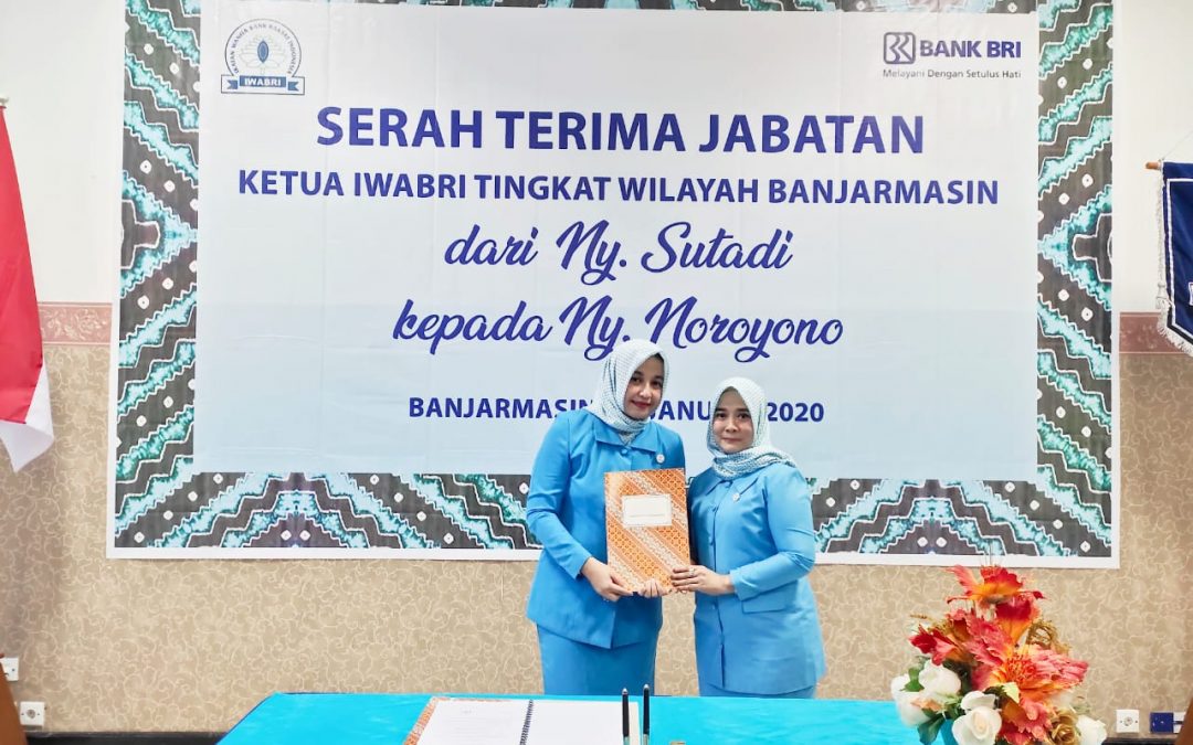 Serah Terima Jabatan Ketua IWABRI Tingkat Wilayah Banjarmasin