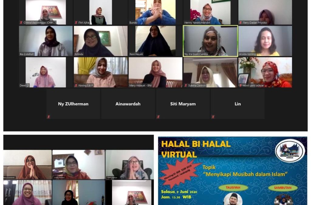 Halal Bi Halal IWABA Padang secara Virtual, 9 Juni 2020