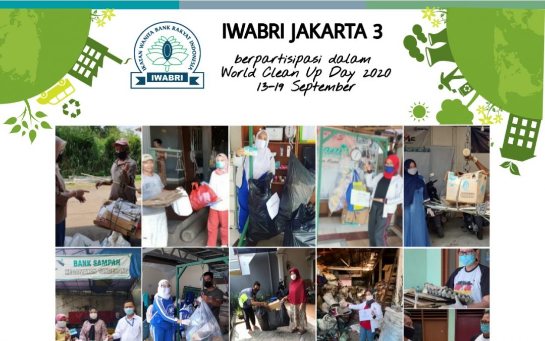 IWABRI Jakarta 3 dan World Clean Up Day 2020