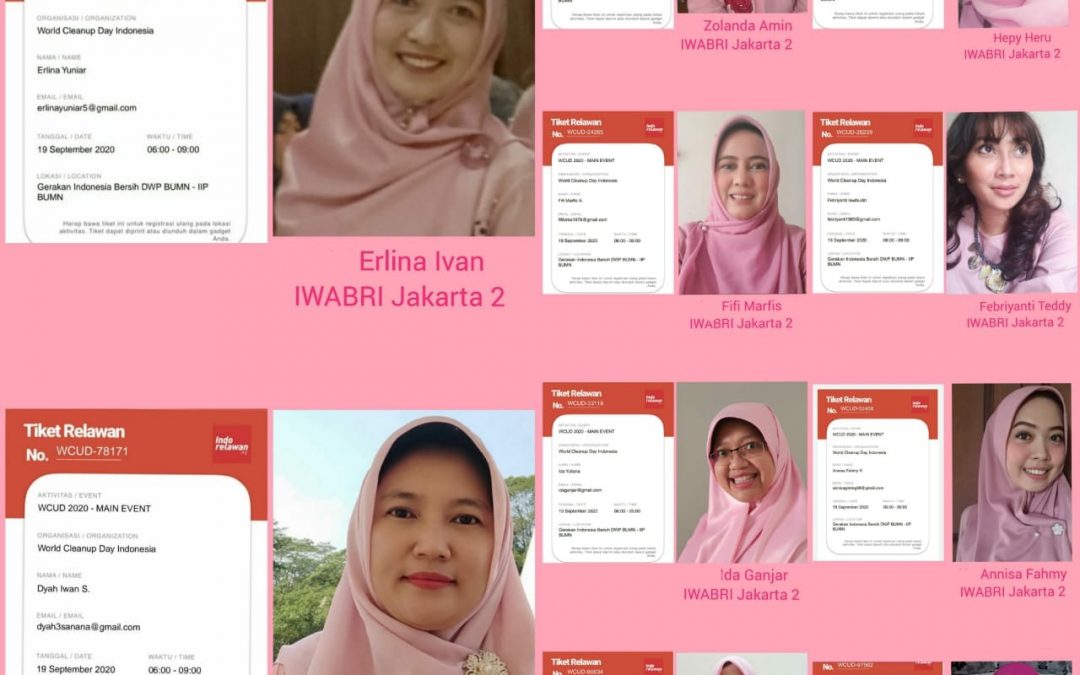 IWABRI Tingkat Wilayah Jakarta 2 Turut Serta Dalam Program WCD Indonesia 2020 (September 2020)