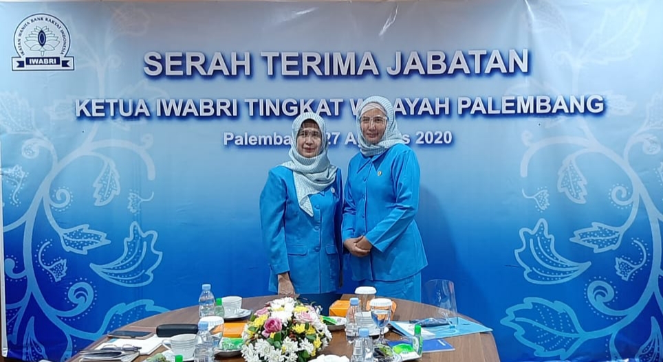 SERAH TERIMA JABATAN DAN RAPAT PEMGURUS IWABRI TINGKAT WILAYAH PALEMBANG