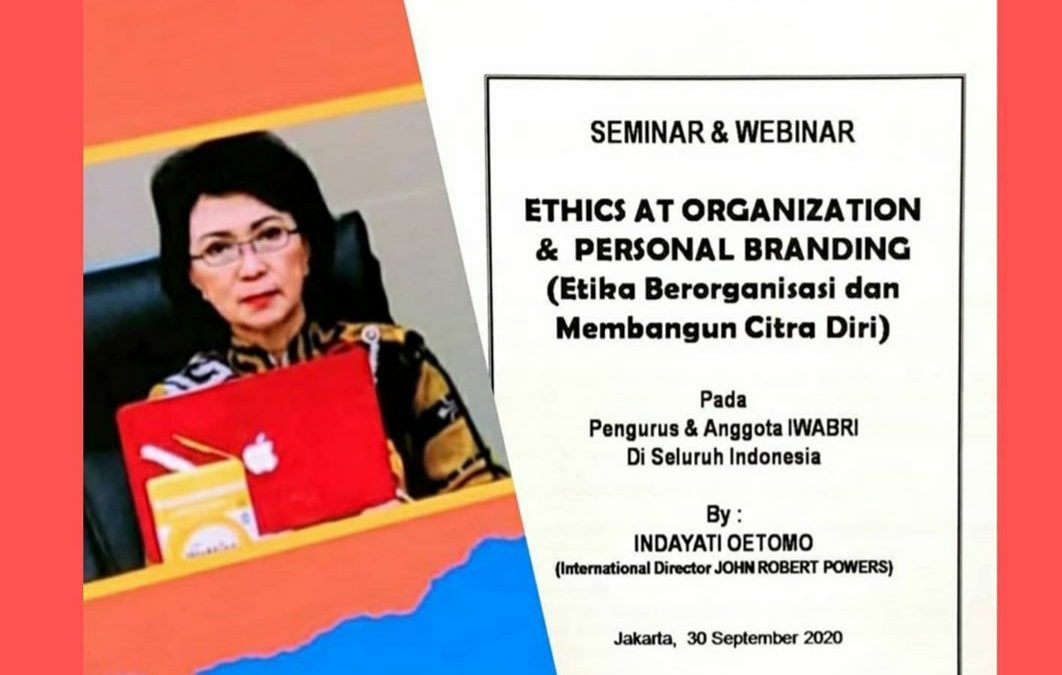 Iwabri Tk. Wilayah Padang Mengikuti Seminar & Webinar John Robert Power yang diadakan Iwabri Pusat