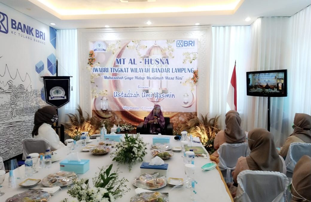 Pengajian MT Al Husna IWABRI Tingkat Wilayah Bandar Lampung “Muhasabah Gaya Hidup Muslimah”
