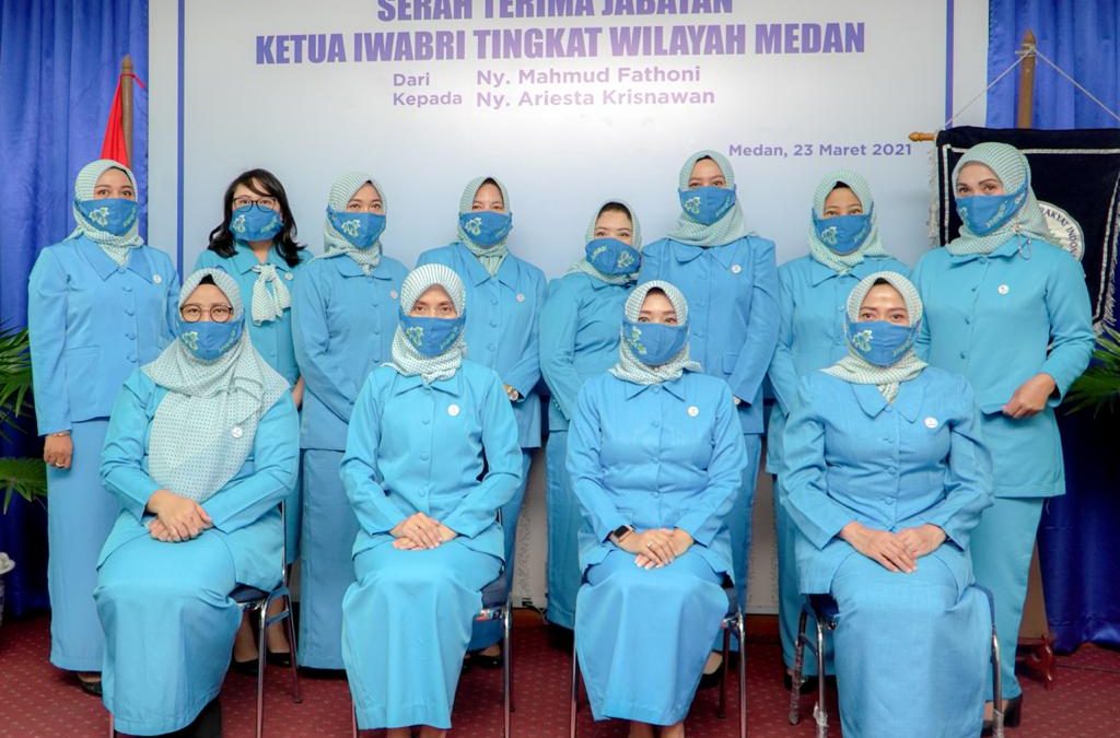 Serah Terima Jabatan Ketua IWABRI Tingkat Wilayah Medan