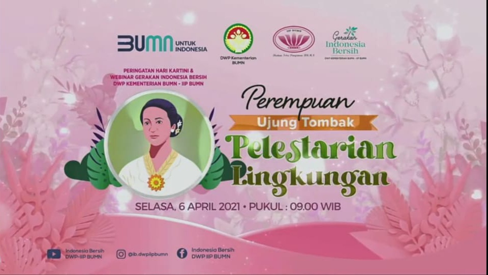 IWABRI Tingkat Wilayah Jakarta 2 Turut Serta Dalam WEBINAR “Perempuan Ujung Tombak Pelestarian Lingkungan”