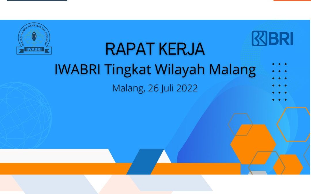 Rapat Kerja IWABRI Tingkat Wilayah Malang Semester 1 Tahun 2022