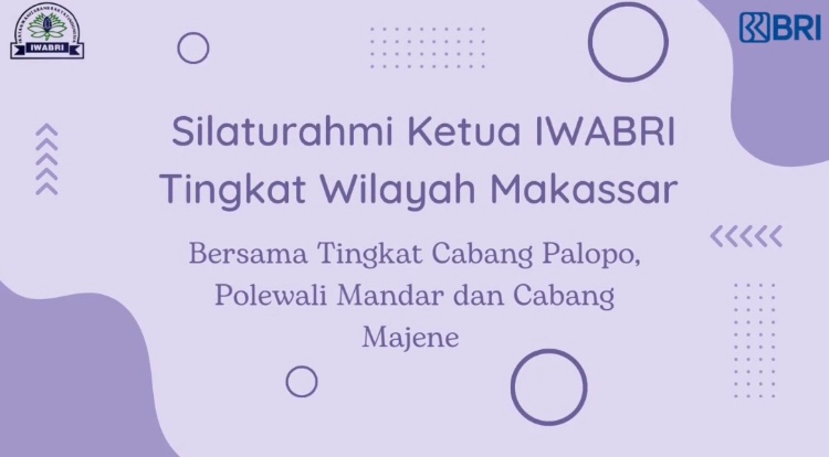 Silaturahmi Ketua IWABRI RO Makassar ke Cabang