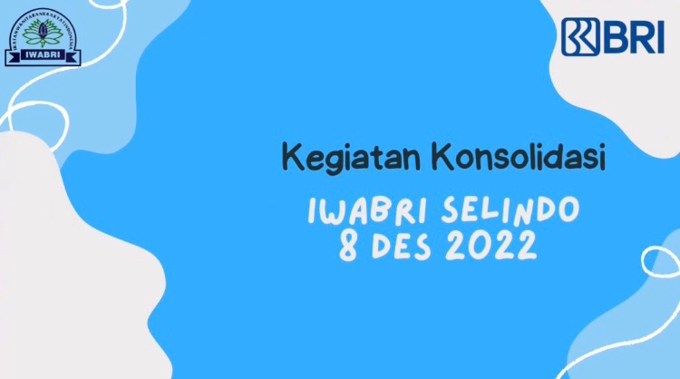 IWABRI RO Makassar Mengikuti Acara Konsolidasi IWABRI Selindo Dengan Tema “𝗧𝘂𝗺𝗯𝘂𝗵 𝗱𝗮𝗻 𝗧𝗮𝗻𝗴𝗴𝘂𝗵 𝗯𝗲𝗿𝘀𝗮𝗺𝗮 𝗜𝗪𝗔𝗕𝗥𝗜”