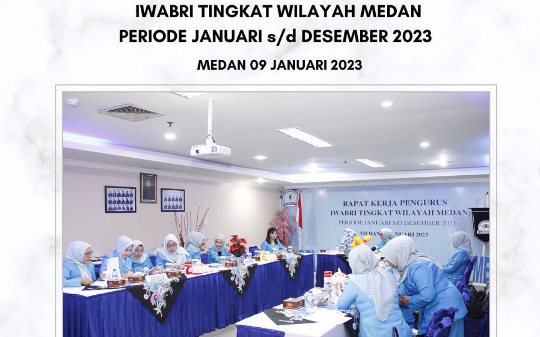 Rapat Kerja Pengurus Iwabri Medan Pertama di Tahun 2023