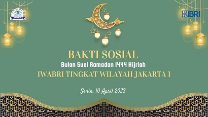 Bakti Sosial IWABRI Tingkat Wilayah Jakarta 1 dalam Rangka Bulan Ramadan