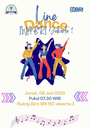 Line Dance IWABRI Tingkat Wilayah Jakarta 1