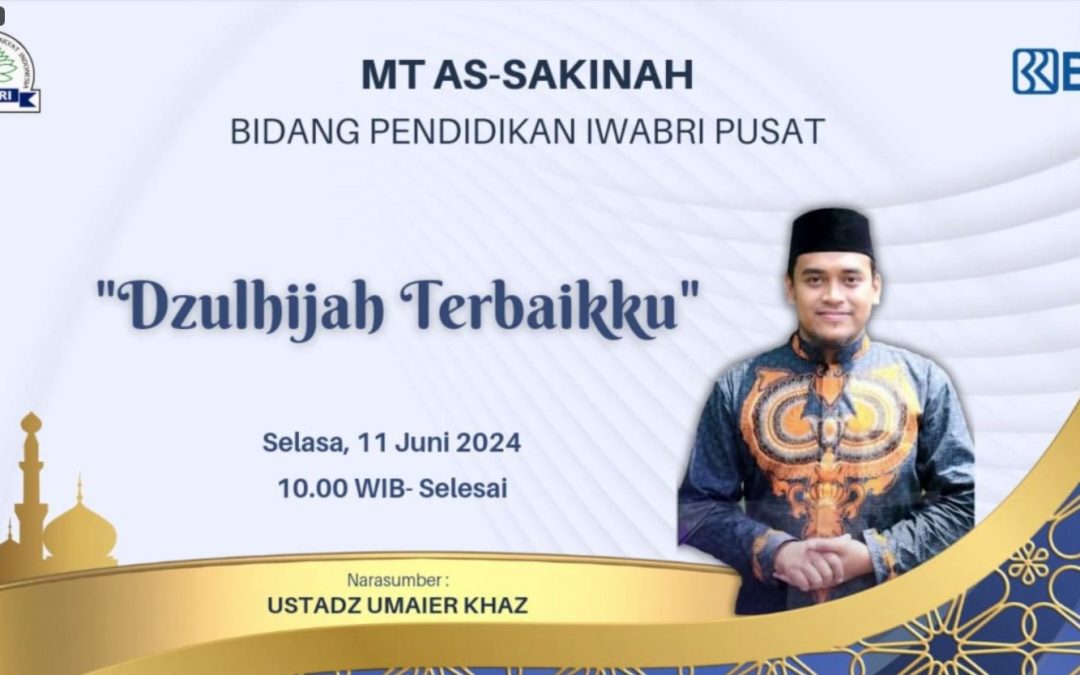 IWABRI Tingkat Wilayah Padang Turut Mengikuti Pengajian Rutin Bersama MT. As Sakinah