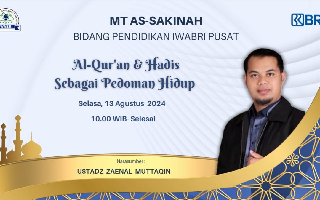 IWABRI Tingkat Wilayah Padang Turut Mengikuti Pengajian Rutin Bersama MT. As Sakinah