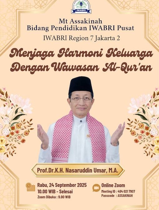 IWABRI Region 3  Padang Turut Mengikuti Pengajian Rutin Bersama MT. Assakinah